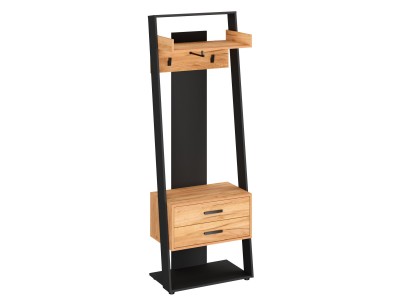 Портманто Компанит ЗЛАТА 2 (дъб крафт златен/комбинация)